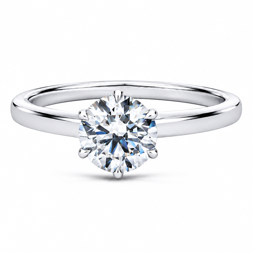 แหวนโซลิแทร์แห่งความสง่างาม (Elegance Solitaire Ring)