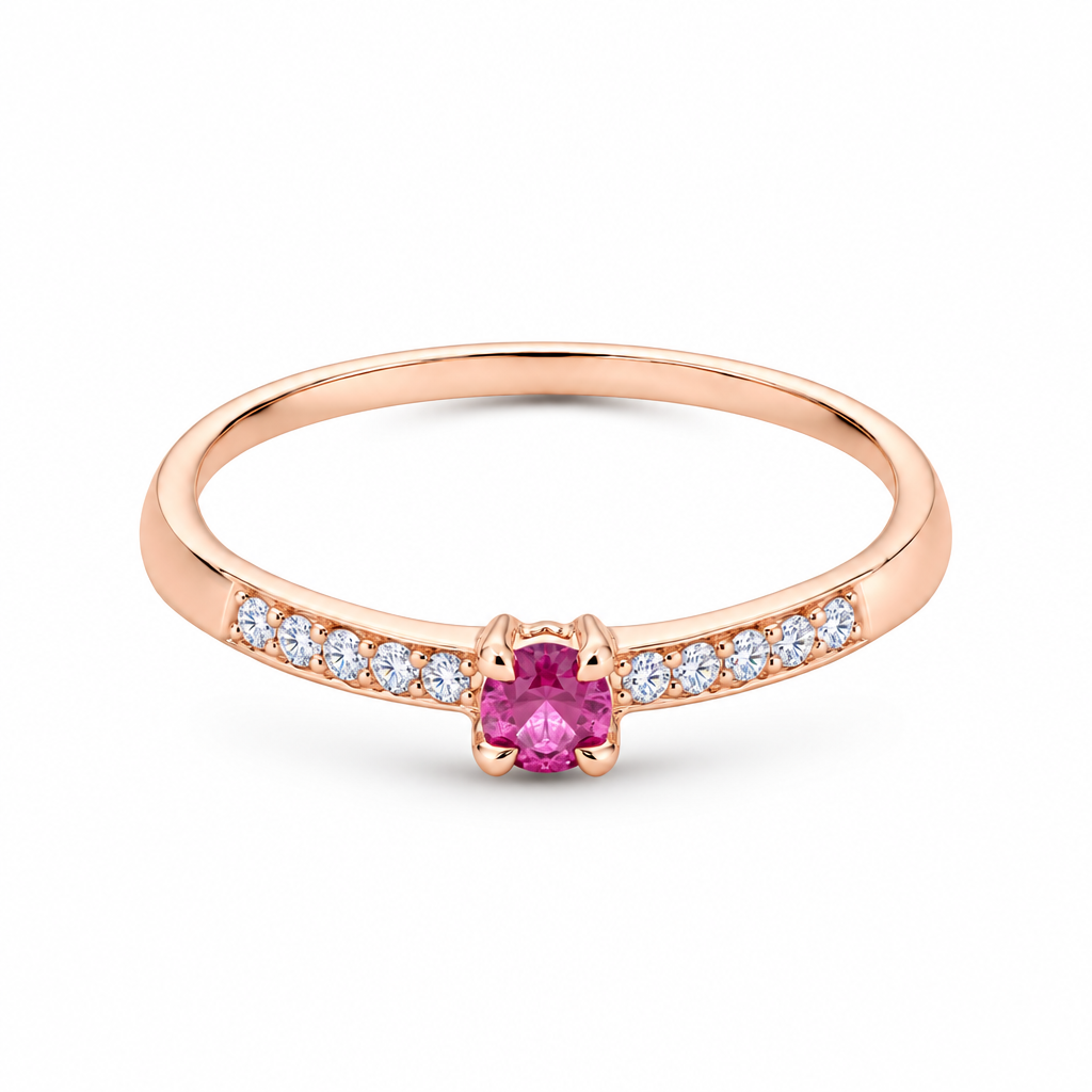 Lumina 單石戒指 (Lumina Solitaire Ring)