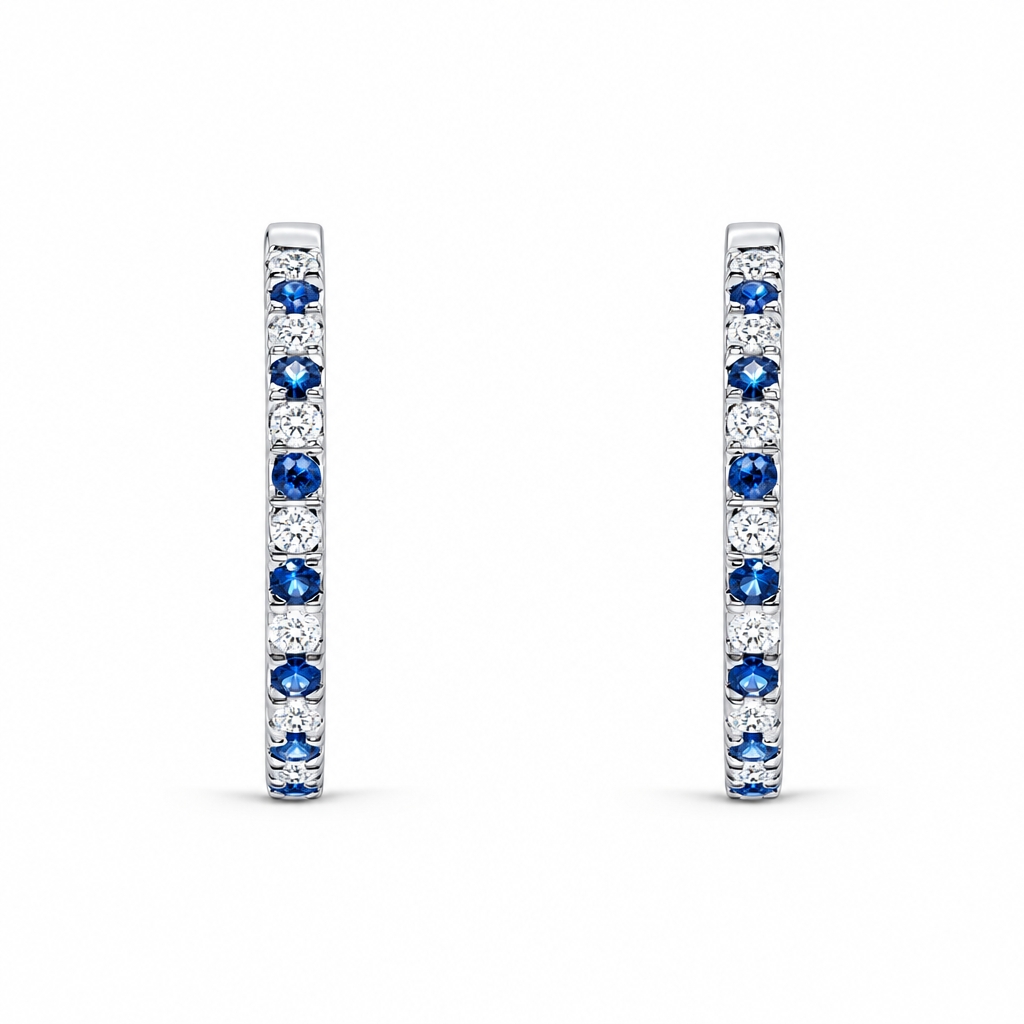 ต่างหูโมเสกสีรุ้ง (Rainbow Mosaic Earring)