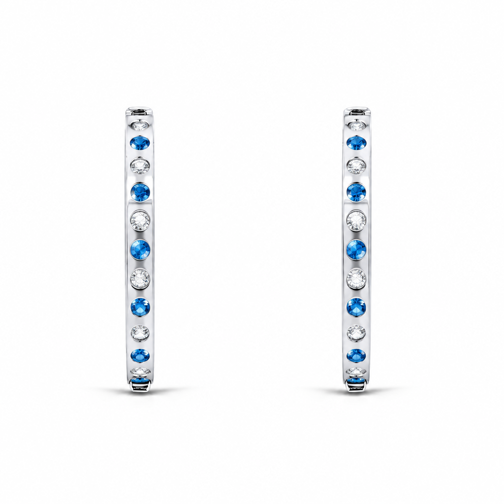 ต่างหูโมเสกสีรุ้ง (Rainbow Mosaic Earring)