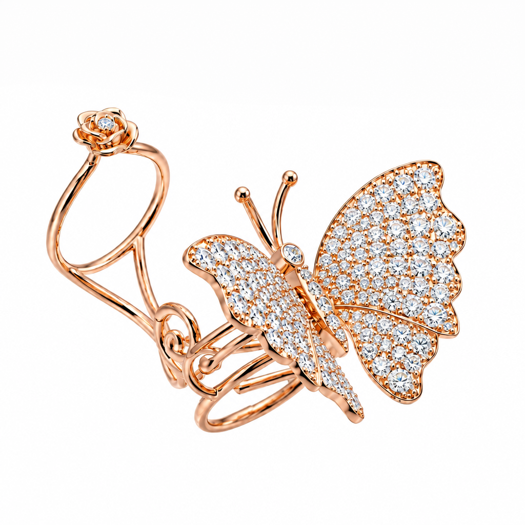 蝴蝶戒指 (Flutter Butterfly Ring)