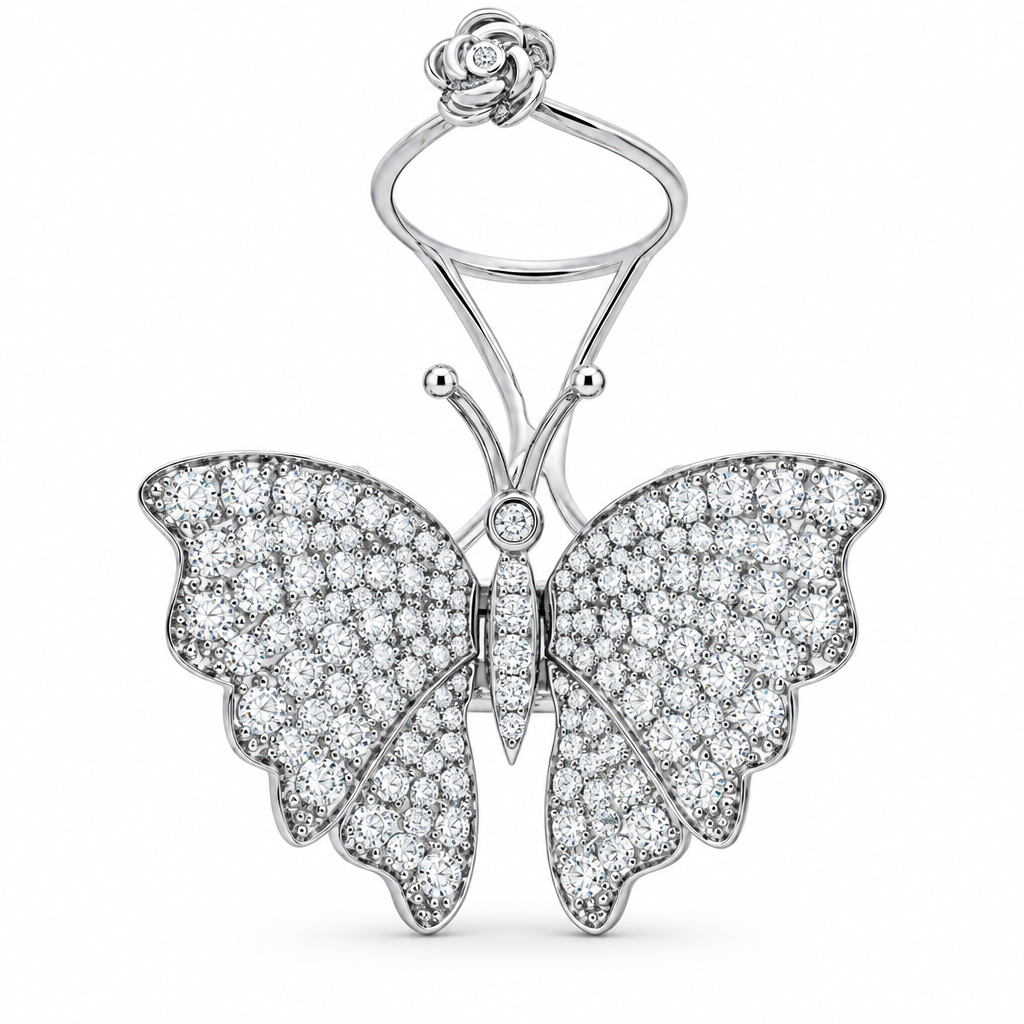 蝴蝶戒指 (Flutter Butterfly Ring)
