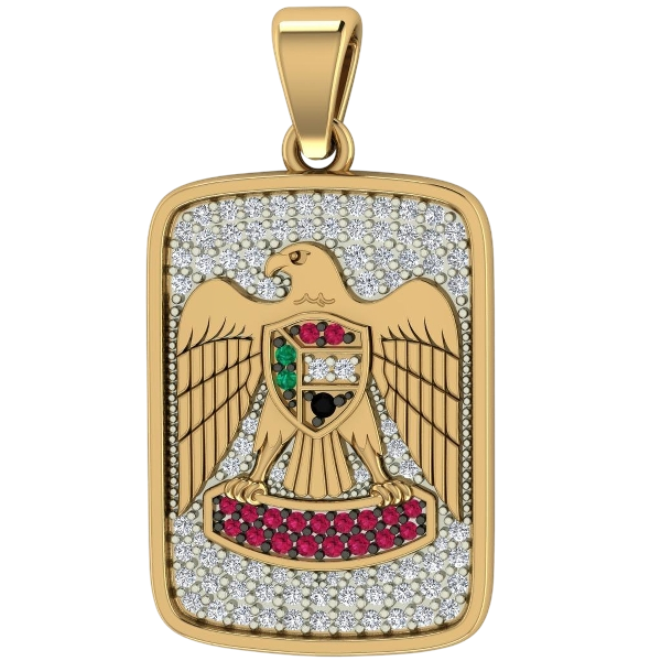 Imperial Eagle of Noor Pendant