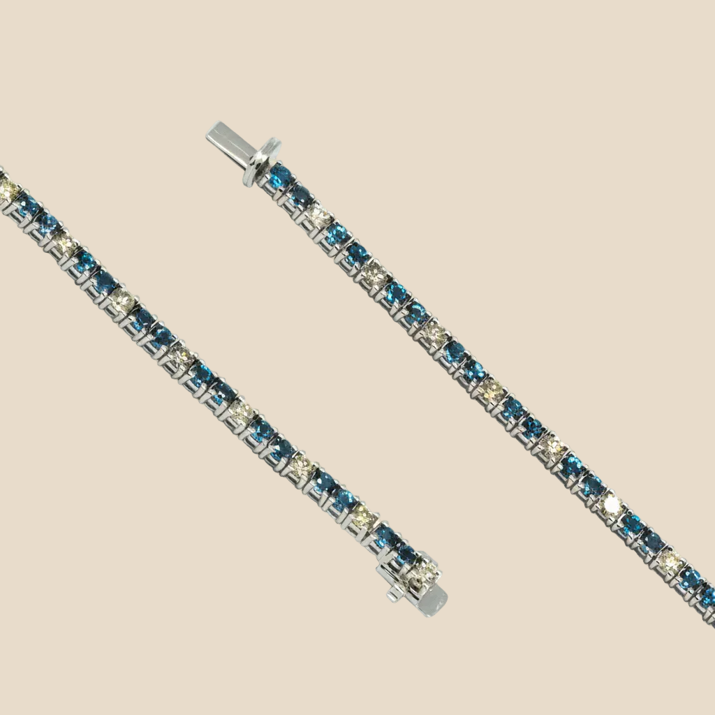 Topaz Tennis Bracelet - Palaces Jewellery