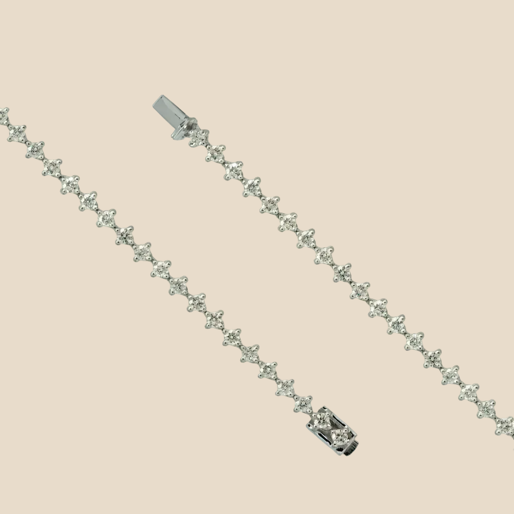 Starburst Tennis Bracelet - Palaces Jewellery