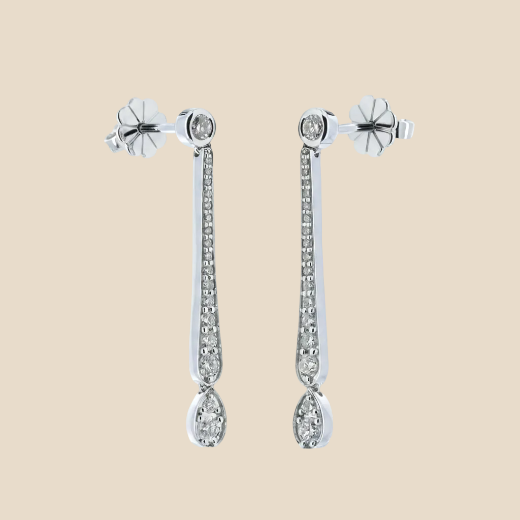 Elegant Drop Earring - Palaces Jewellery