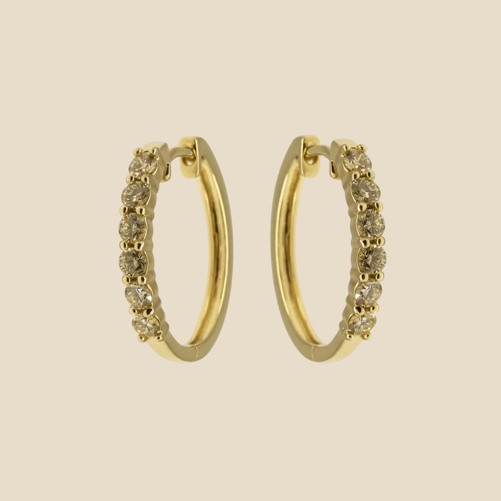 Classic Fancy Hoop - Palaces Jewellery