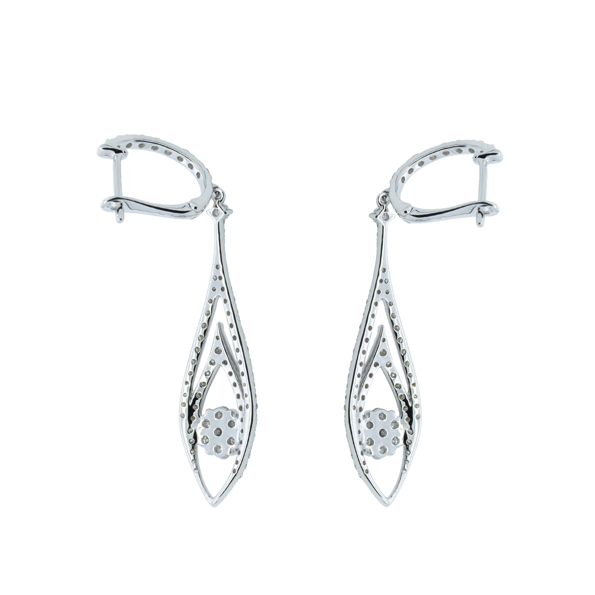 NO PRICE Dangling Diamond Earring - Palaces Jewellery