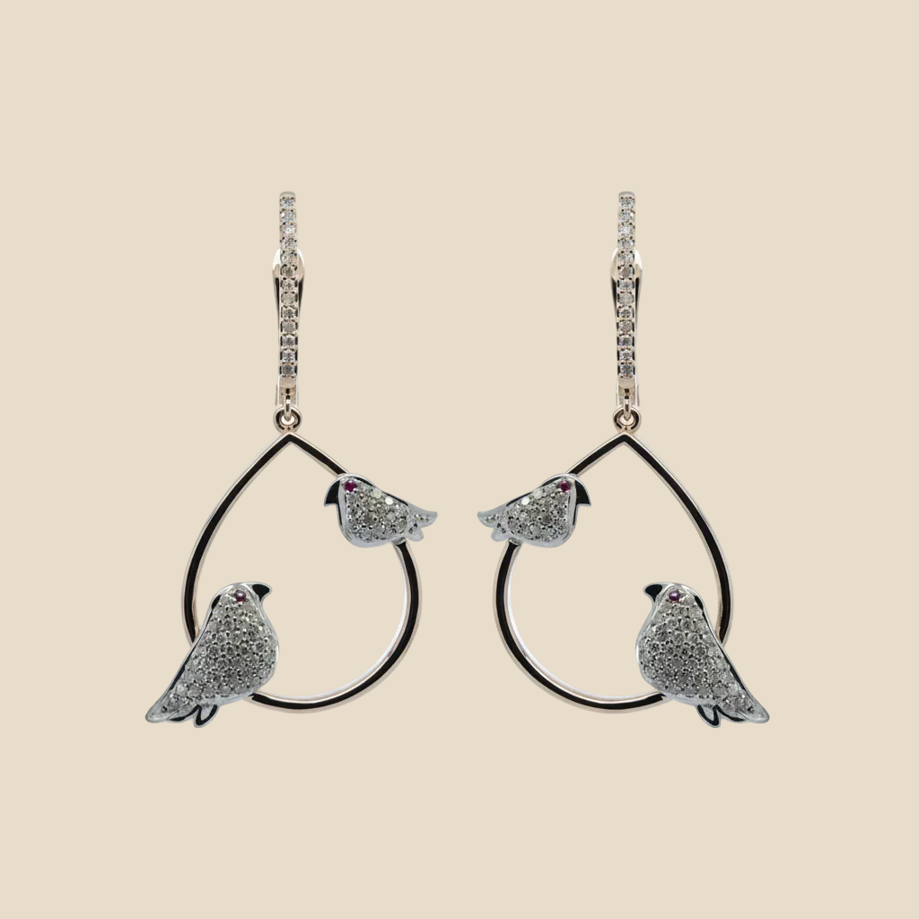 Songbird Harmony Earring - Palaces Jewellery