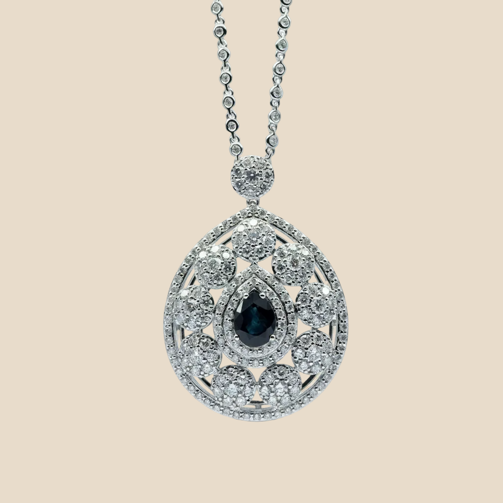 Vintage TearDrop Necklace - Palaces Jewellery