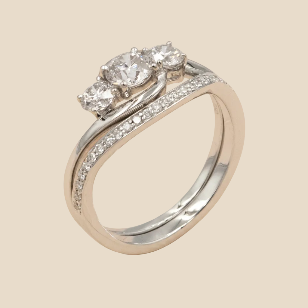 Trio Engagement Ring - Palaces Jewellery