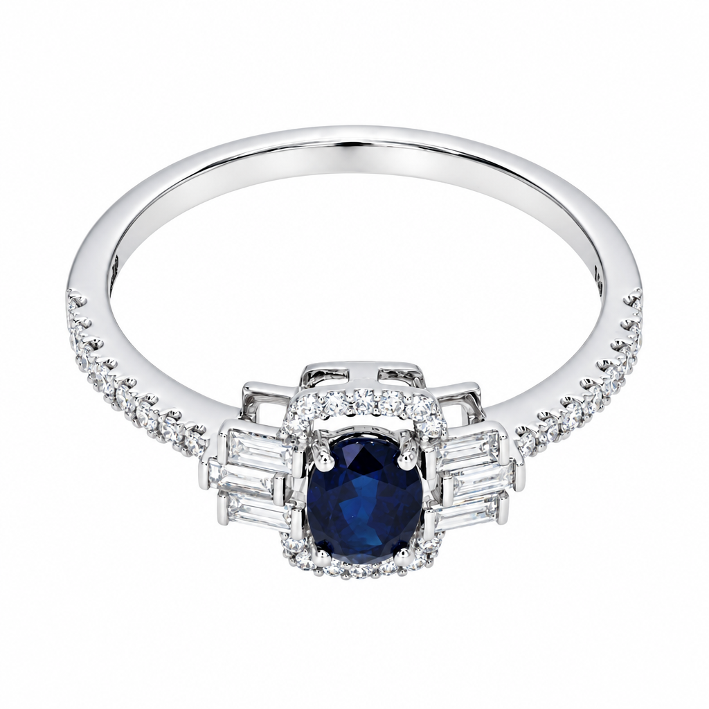 Anillo de elegancia de zafiro (Sapphire Elegance Ring)