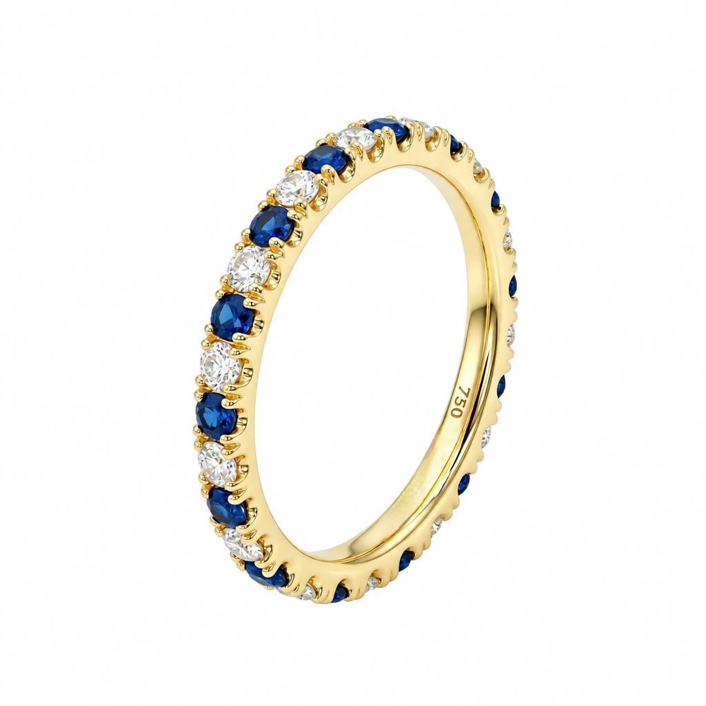 Anello Eleganza Zaffiro (Sapphire Elegance Ring)