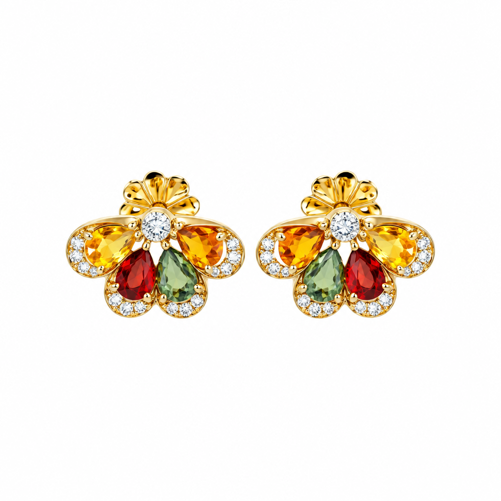 ડાયમંડ સ્ટડ એરિંગ (Diamond Stud Earring)