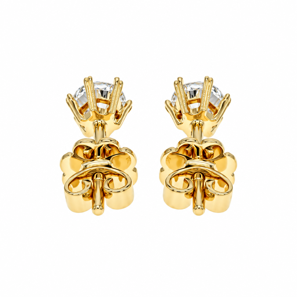 Orecchino con diamante (Diamond Stud Earring)
