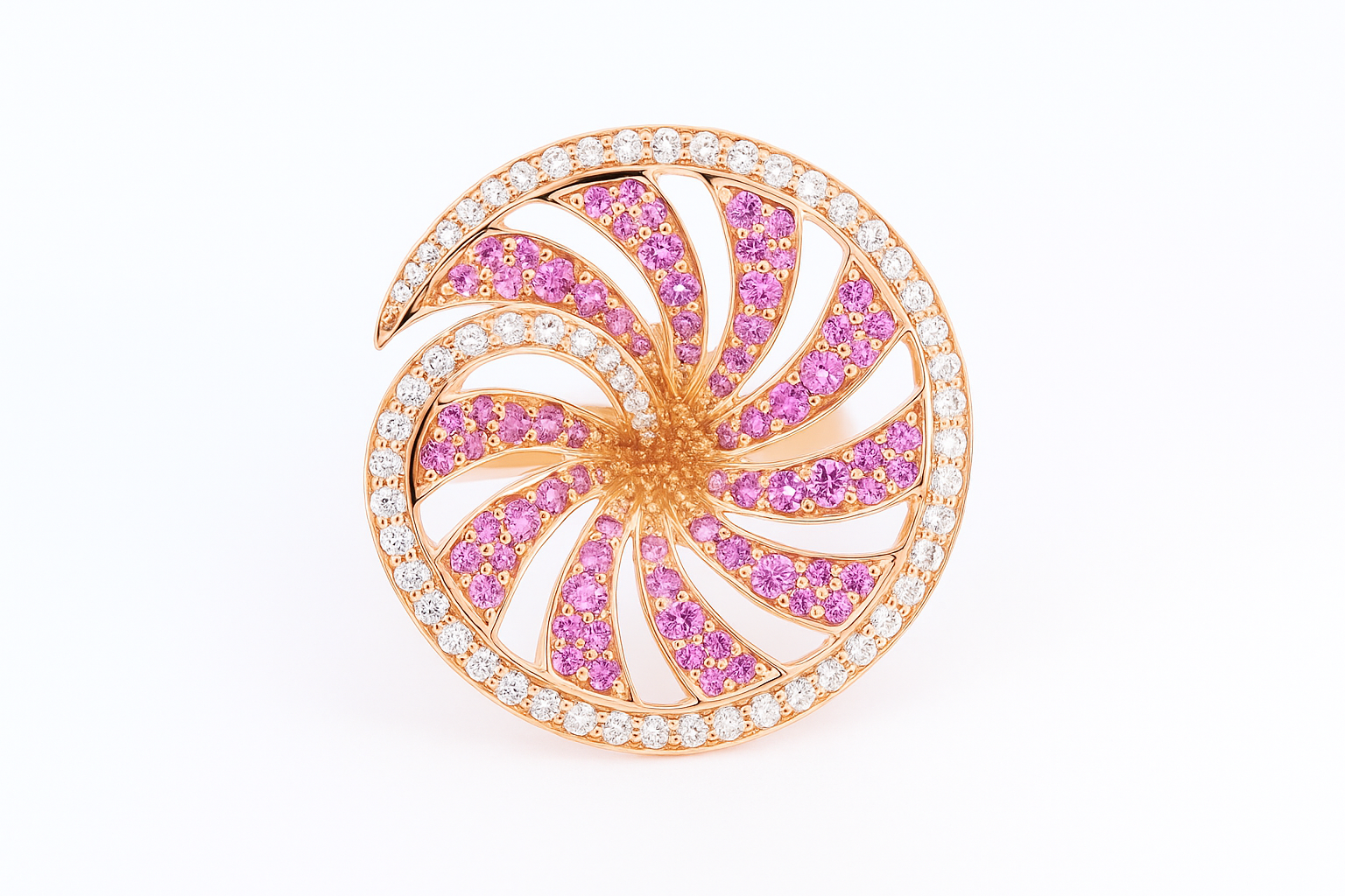 玫瑰旋風戒指 (Rose Whirl Ring)