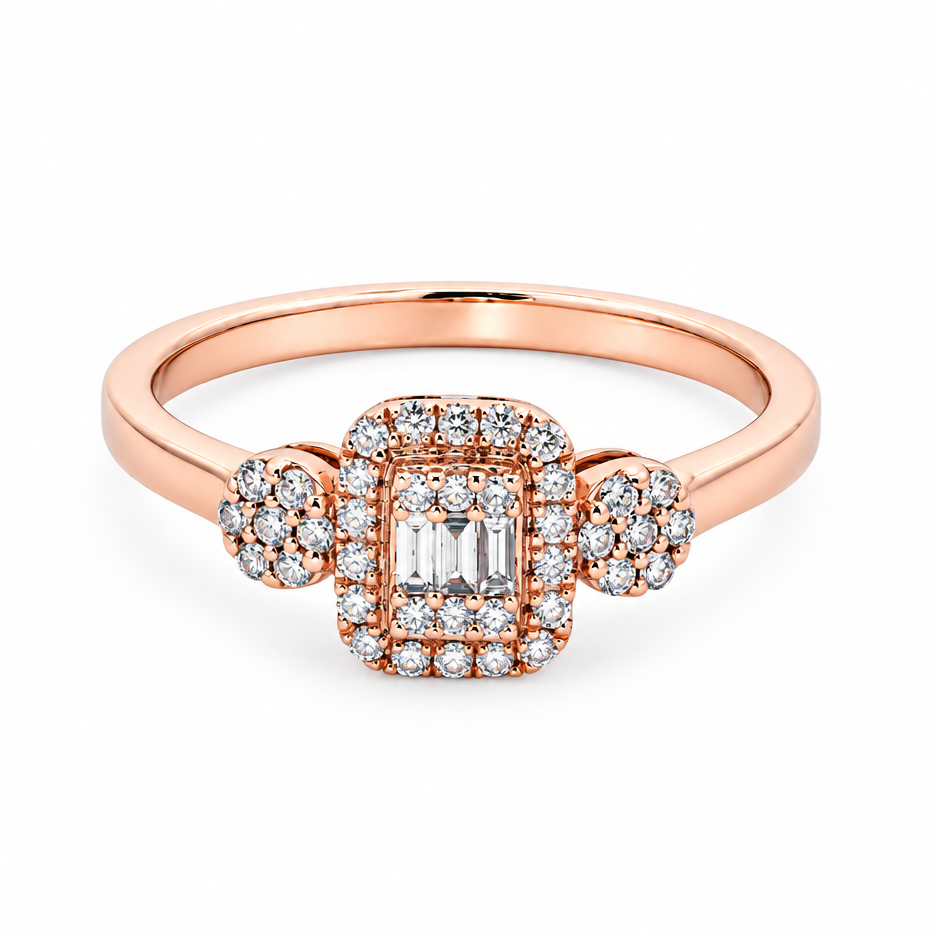 नीलम लालित्य अंगूठी (Sapphire Elegance Ring)