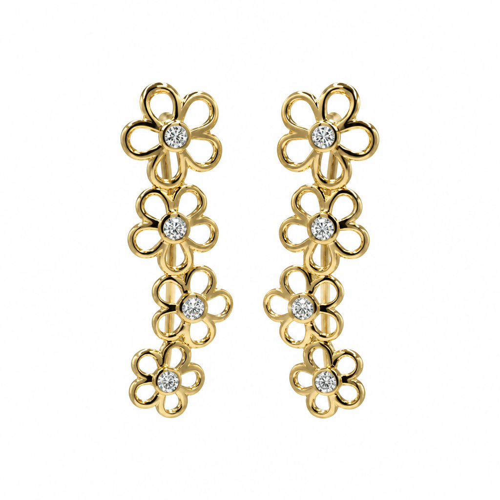 ต่างหูเพชร (Diamond Earcuff)