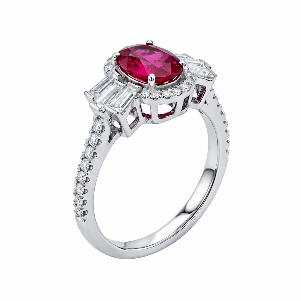 蓝宝石优雅戒指 (Sapphire Elegance Ring)