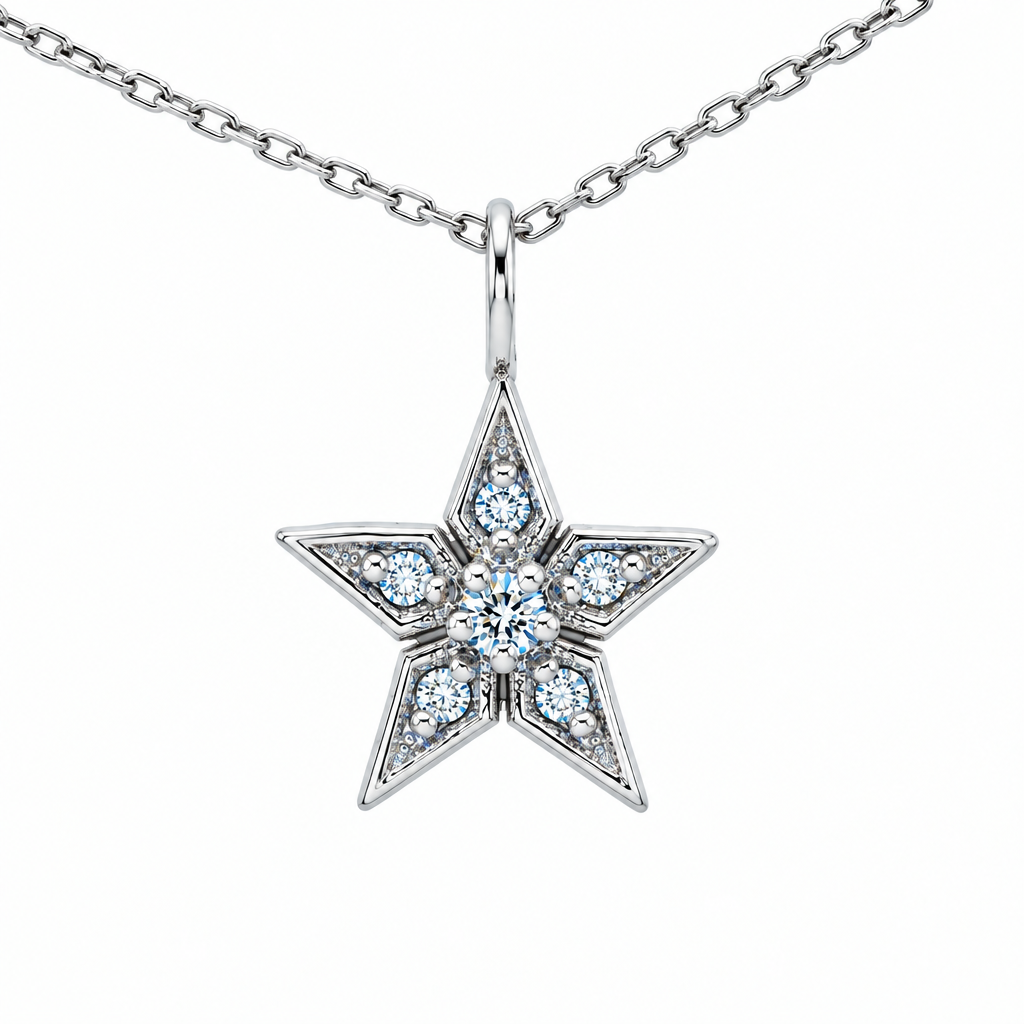 Ciondolo con diamanti Roulette (Roulette Diamond Pendant)