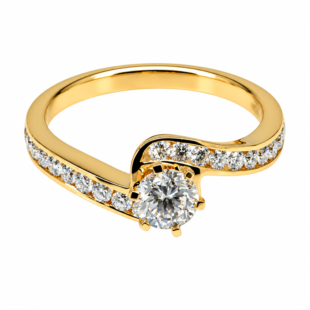 TwistShank Engagement Ring